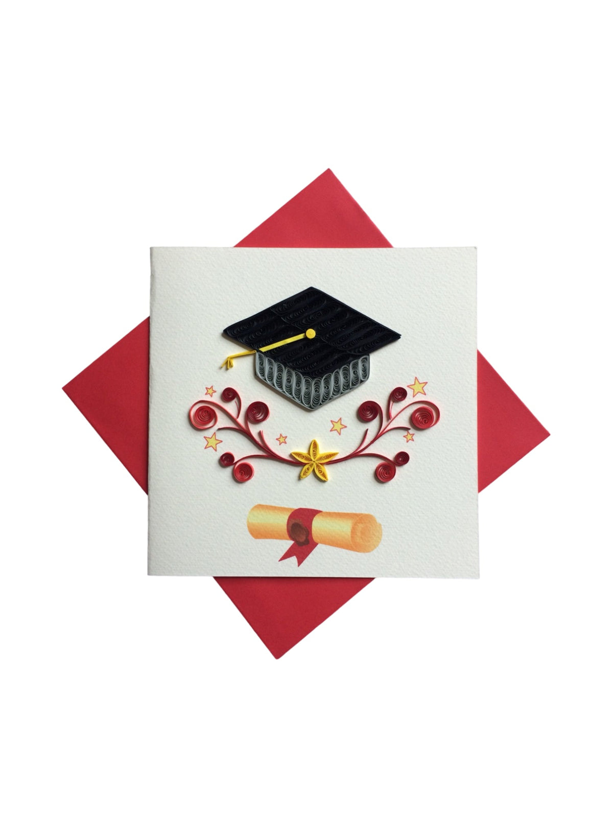 Origamo biglietto augurale per laurea