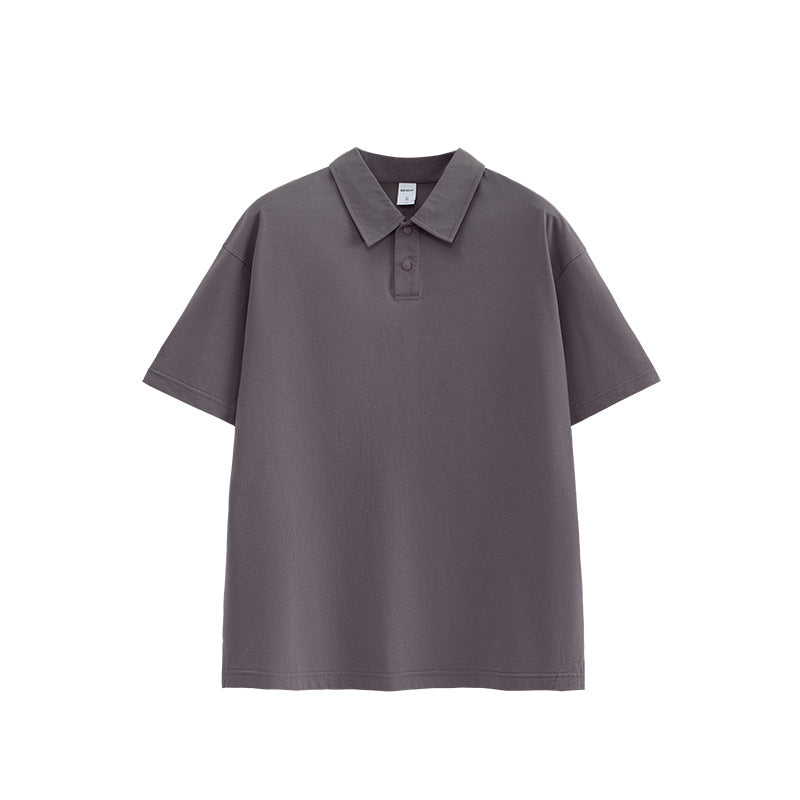 Loose Five-in-one Technology Fabric Polo Collar Top