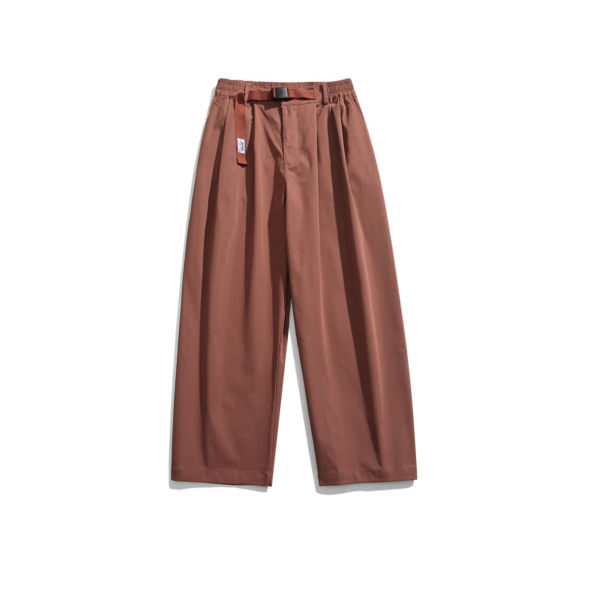 Retro Simple Solid Color Casual Pants