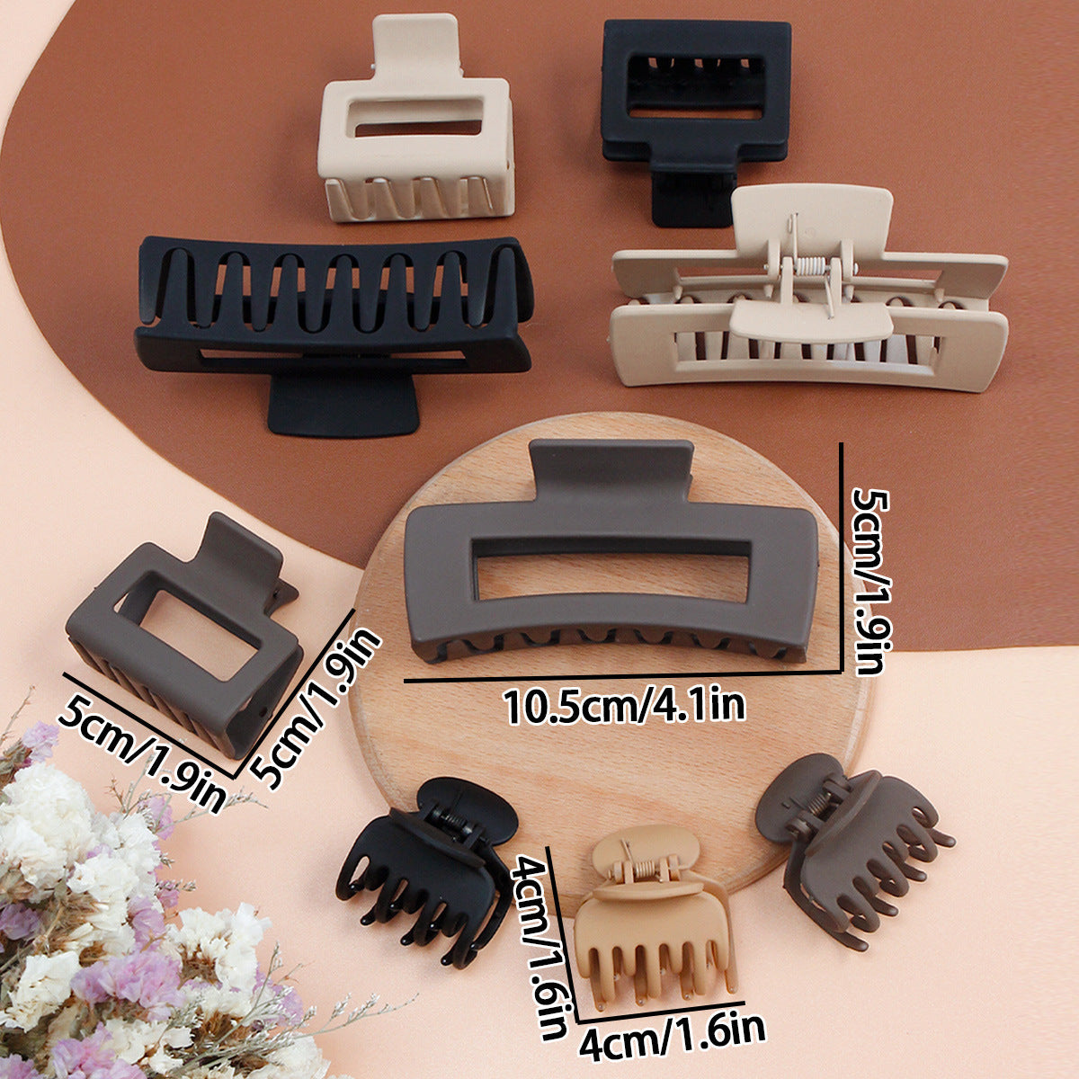 Style Coffee Series Combination Suit Barrettes