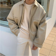Thickened Thermal Multi-pocket Trendy Coat