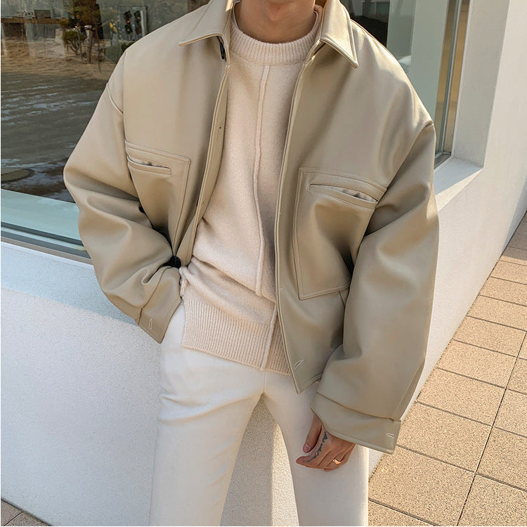 Thickened Thermal Multi-pocket Trendy Coat