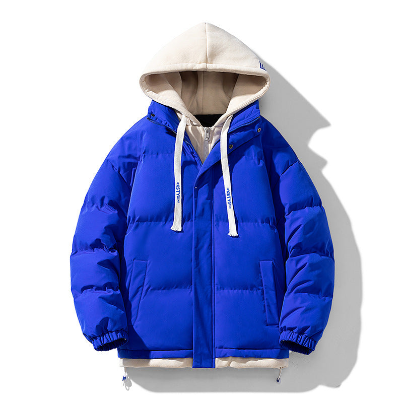 Winter New Padded Coat Men's Thickened Cotton-padded Coat Wide Coat