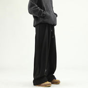 Men's Straight Loose Sports And Leisure Pants