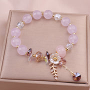 Women's Fashionable Elegant Natural Stone Crystal Bracelet