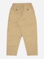 Pantaloni Pleated Track Uomo Sand