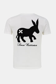 T-shirt Classic Logo Uomo White/Black