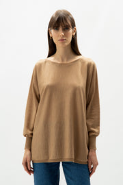 Extra Fine Merino Oversized Boat Neck