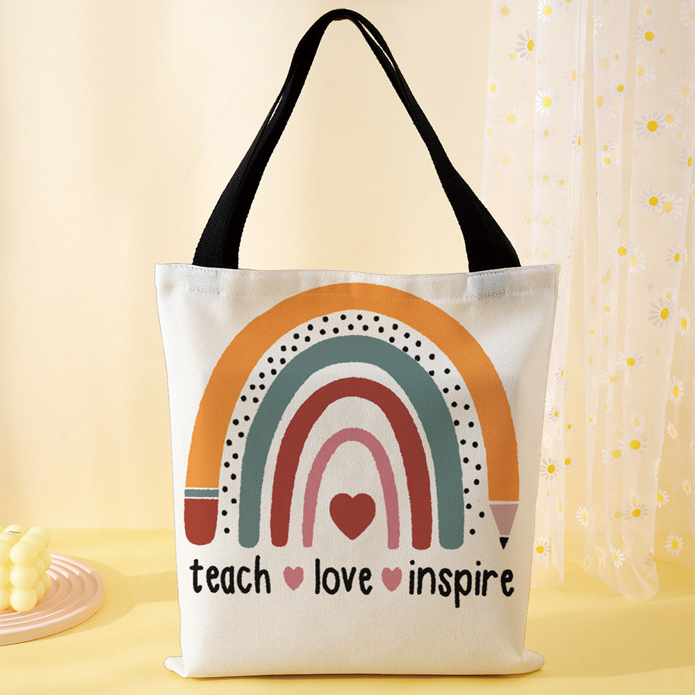 Female Printed Canvas Handbag