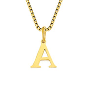 26 English Letter Necklace Titanium Steel Women's