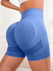Women's Double Hip Lifting Yoga Shorts