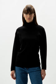 Cashmere Mix Turtleneck Sweater