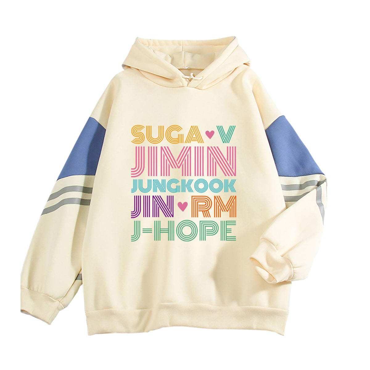 Men's And Women's Fashionable Loose All-match Letter Pullover Tops