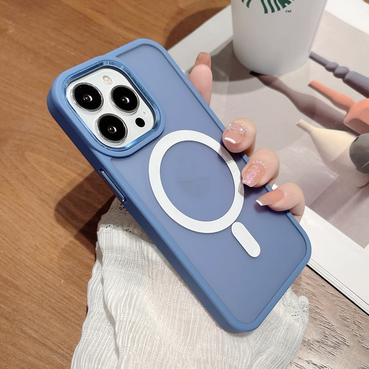 Magnetic Matte Skin Feeling Drop-resistant Phone Case