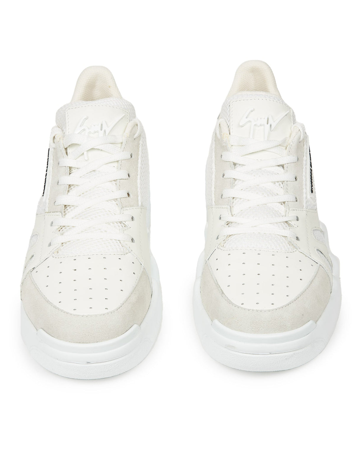 SNEAKERS MID TALON BIANCHE