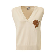 GILET BACIO OFF WHITE