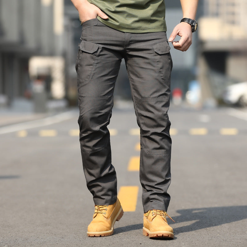 Men's Pure Cotton Elastic Special Forces Fan Pants For Outdoor Use