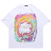 Liquid Printing Men's Loose Couple