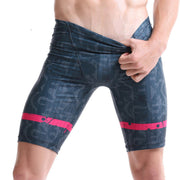 Men's Fashion Competition Quick-drying Swimming Trunks Hot Spring Shorts