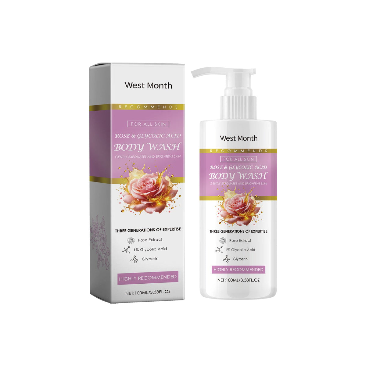 Exfoliating Shower Gel Protects Skin Gently