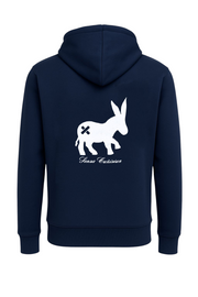 Maglia Zip Logo Uomo Blu