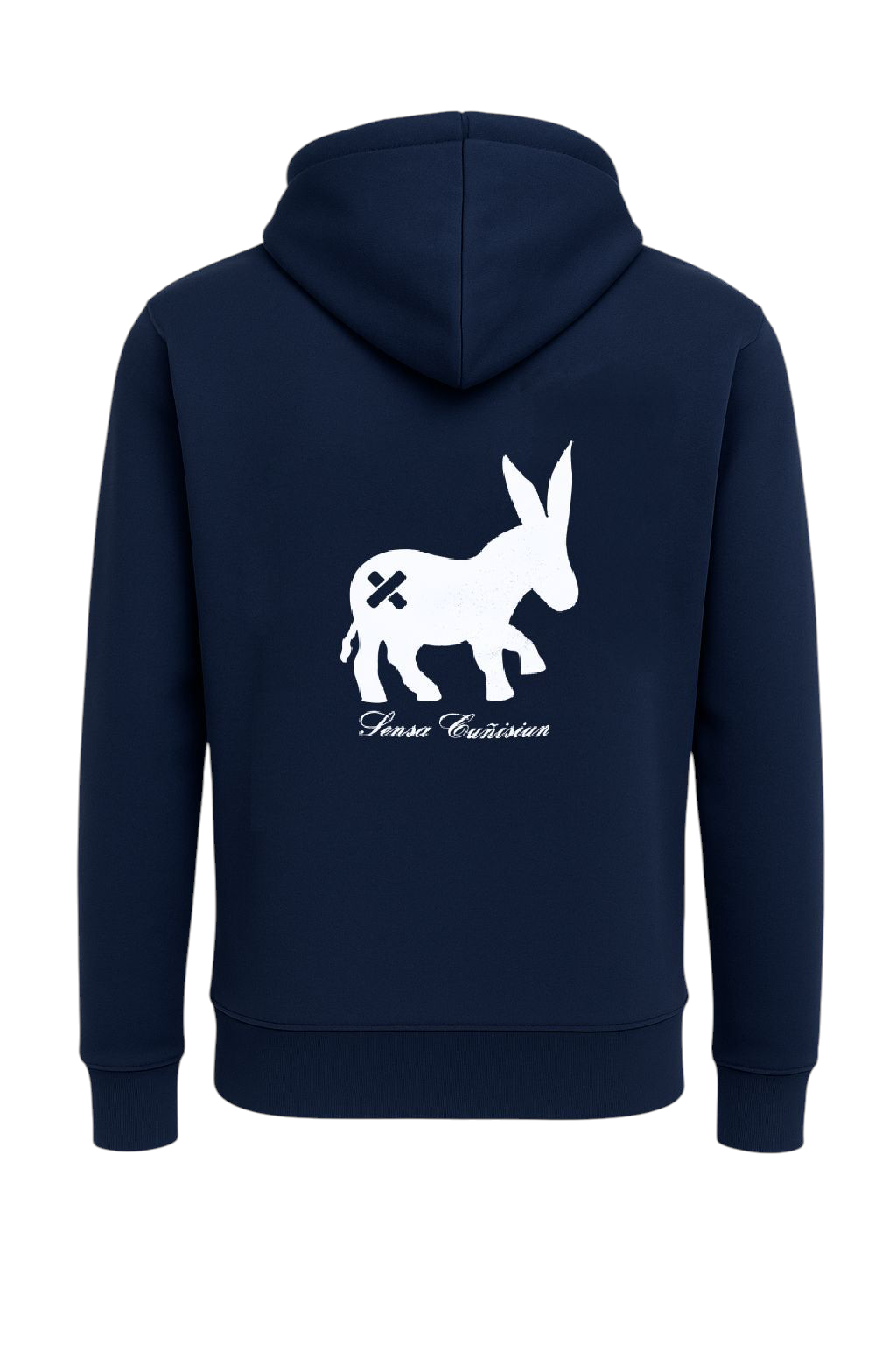 Maglia Zip Logo Uomo Blu