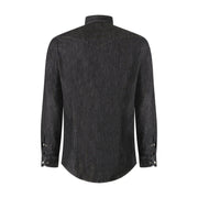 CAMICIA DENIM NERO
