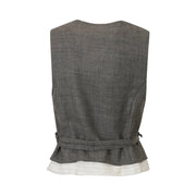 GILET TECLA GRIGIO