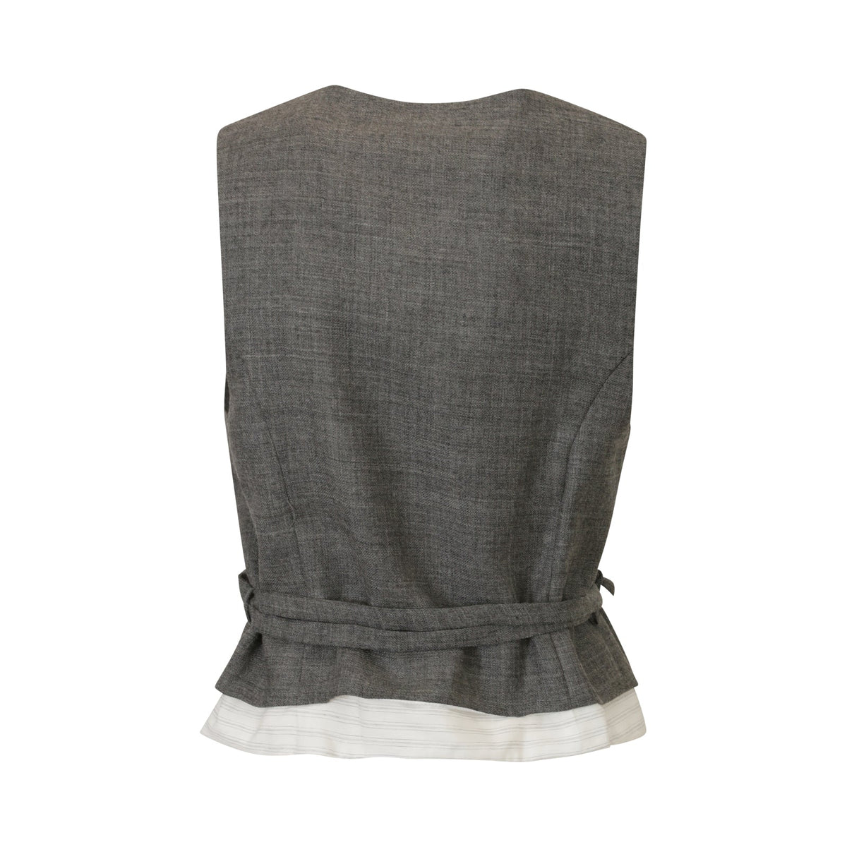 GILET TECLA GRIGIO