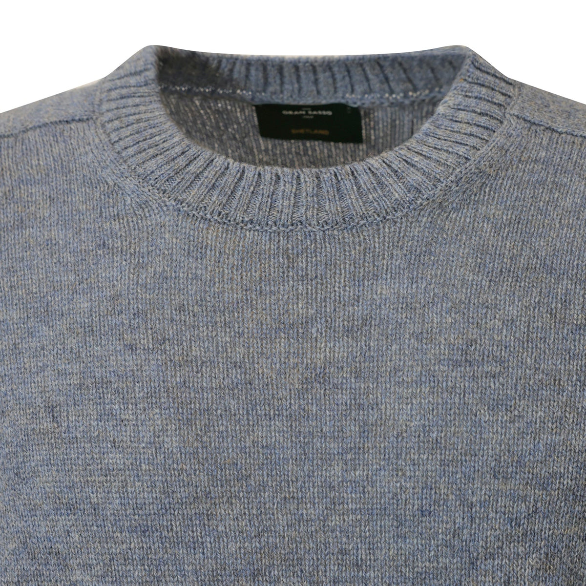 MAGLIA PARICOLLO DENIM