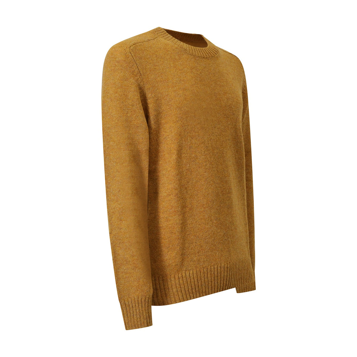 MAGLIA PARICOLLO SENAPE