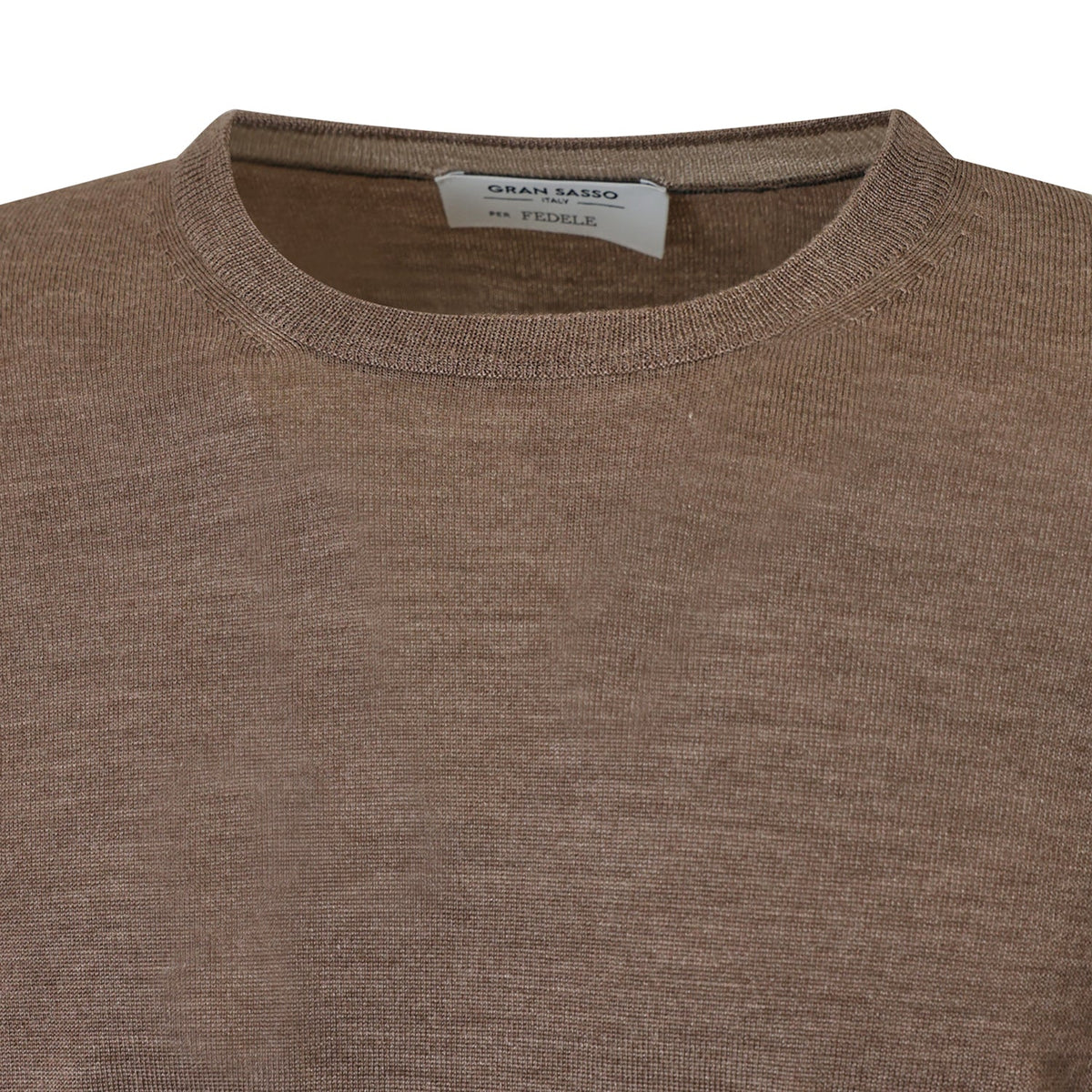 MAGLIA PARICOLLO TAUPE