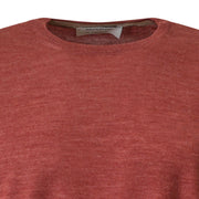 MAGLIA PARICOLLO MATTONE