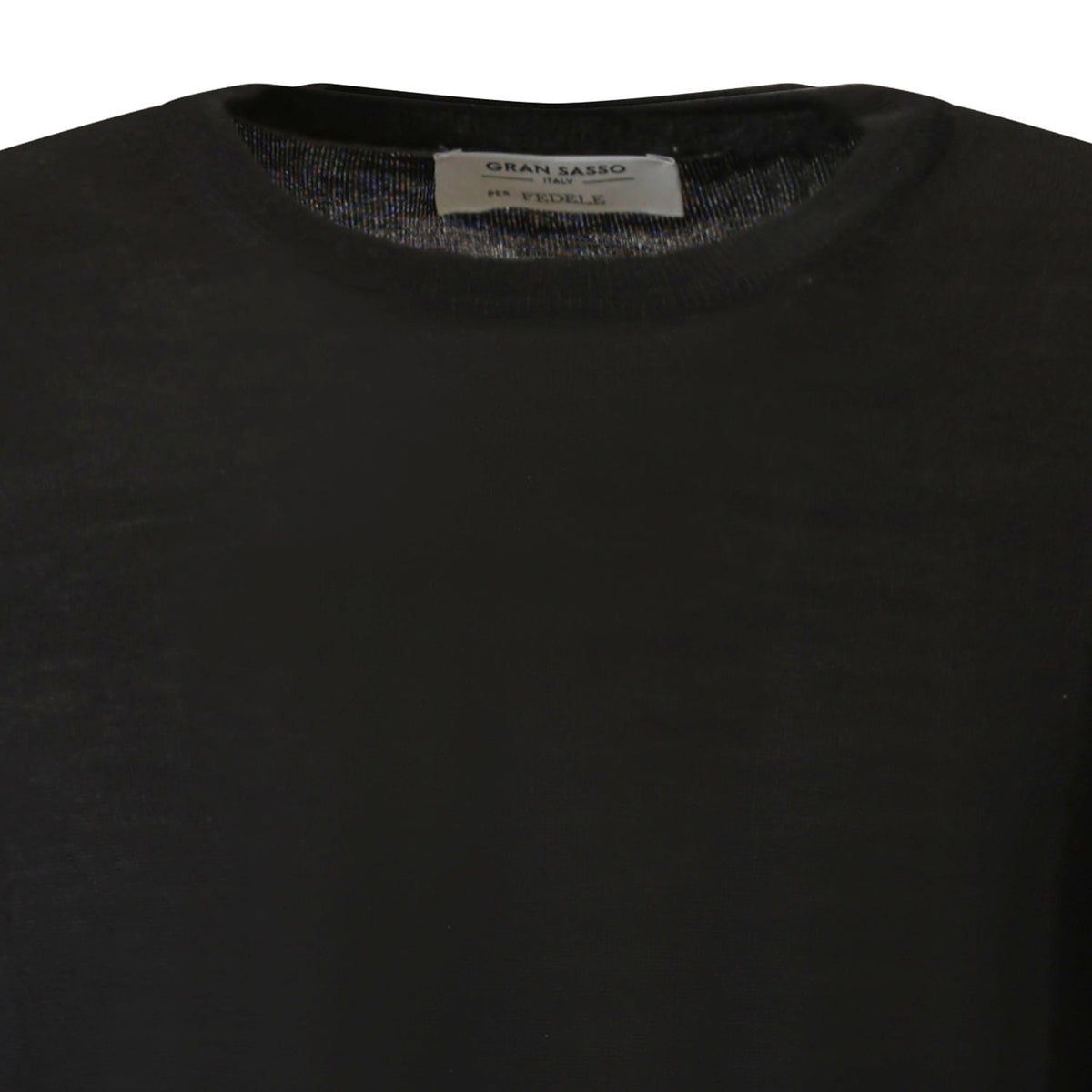 MAGLIA PARICOLLO NERA