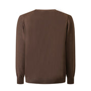 CARDIGAN MARRONE