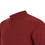 MAGLIA LUPETTO MATTONE