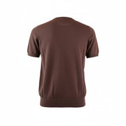 MAGLIA PARICOLLO MARRONE