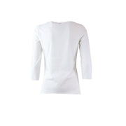 MAGLIA OBLIQUA BIANCA