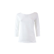 MAGLIA OBLIQUA BIANCA