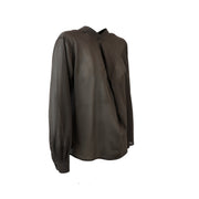 BLUSA URLO MARRONE