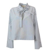 BLUSA LONZA BIANCA E BLU