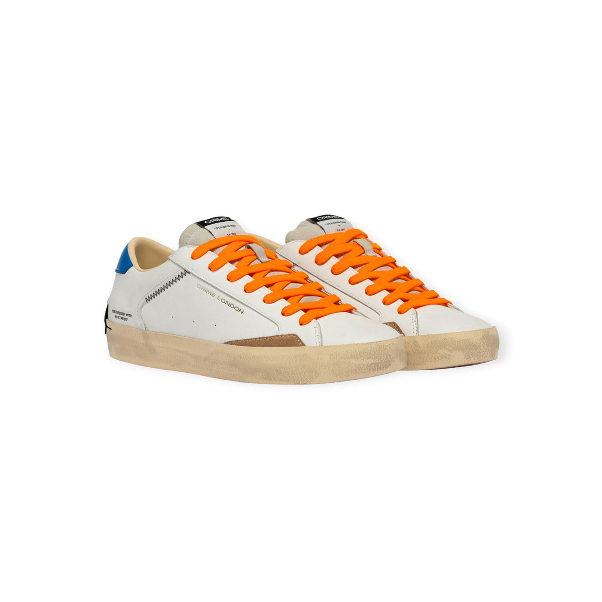 SNEAKERS DISTRESSED BIANCA