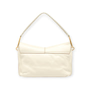 BORSA A SPALLA GRANDE AVORIO