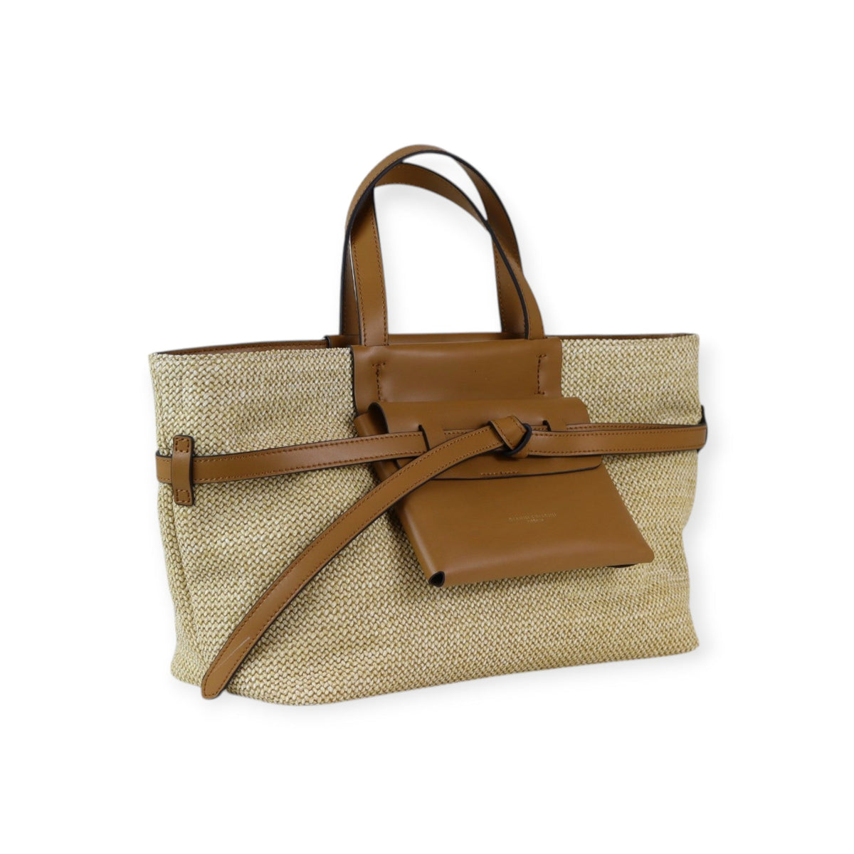 BORSA A MANO BEIGE