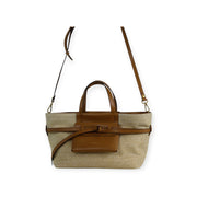 BORSA A MANO BEIGE