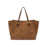 SHOPPING BAG CUOIO