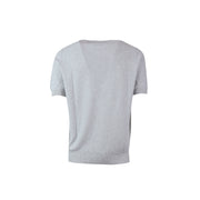 T-SHIRT PARICOLLO MEZZAMANICA GHIACCIO