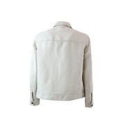 DENIM JACKET ECRU