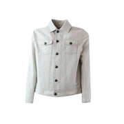 DENIM JACKET ECRU