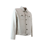 DENIM JACKET ECRU